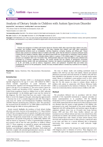 analysis-of-dietary-intake-and-nutritional-status-in-children-with-autismspectrum-disorder-2165-7890-1000154