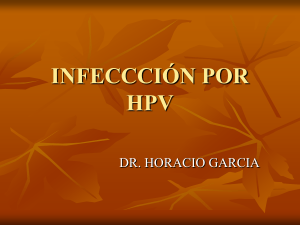 INFECCCIÓN POR HPV