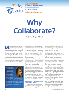 Why Collaborate