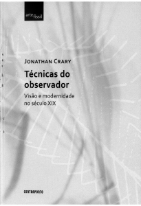 Tecnicas do Observador - Jonathan Crary