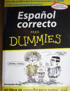 Avila Fernando - Español Correcto Para Dummies