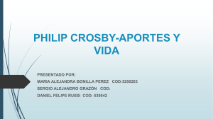 PHILIP CROSBY-APORTES Y VIDA 1