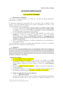 Juicio Sumario: Gu&iacute;a Completa de Derecho Procesal Civil