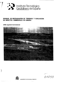 Restauraci&oacute;n de Terrenos y Evaluaci&oacute;n Ambiental en Miner&iacute;a