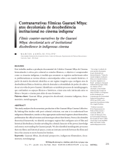 Contranarrativas fílmicas Guarani Mbya (Matrizes - ECA/USP 13-2019)