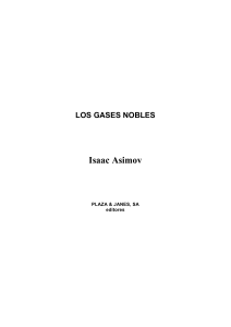 I.A. - Los gases nobles