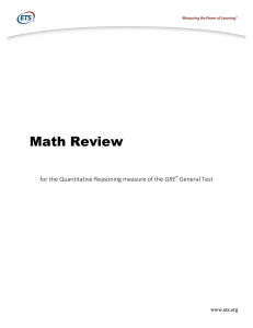 gre math review