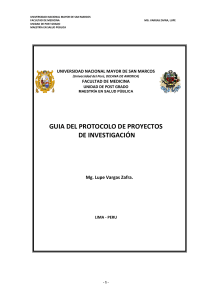 Guía del Protocolo de Proyectos de Investigación.