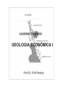 Apostila Geologia Economica, apuntes