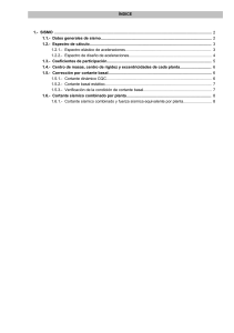 Justificación de la acción sísmica