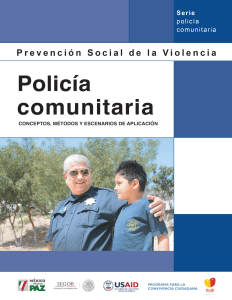 Policia-Comunitaria, Conceptos, Metodos y Escenarios de Aplicacion