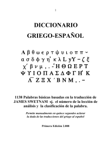 Diccionario griego-espanol - MONTERO, Alvaro
