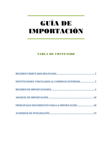 GLCSC LCA BOLIVIA Guia Importacion 140930 (1)