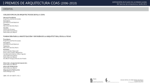 Páginas desdeI Premios COAS 2006-2010