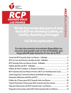 Kit de Herramientas para el Mes de la RCP 2019