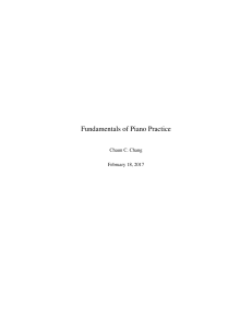 Chang - Fundamentals of Piano Practice 2017