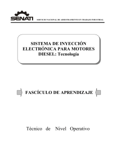 89000127 SISTEMA DE INYECCION ELECTRONICA PARA MOTORES DIESEL - TECNOLOGIA