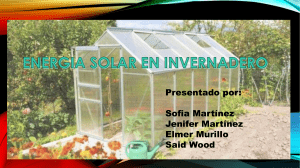 Presentación Energia solar en invernadero (1)