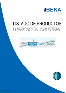 Beka Lube catalogo Industria lubricacion industrial es