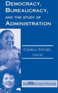 Camilla Stivers - Democracy, Bureaucracy, and the Study of Administration (2001)