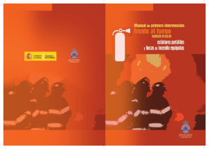 Manual de Primera Intervencion fuego uso extintores