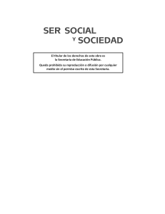 Libro Ser social y sociedad