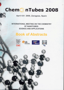 ChemOnTubes2008 Book of Abstracts