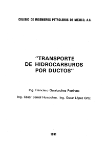 GARAICOCHEA - Transporte de Hidrocarburos