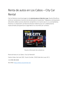 Renta de autos en los cabos - City Car Rental