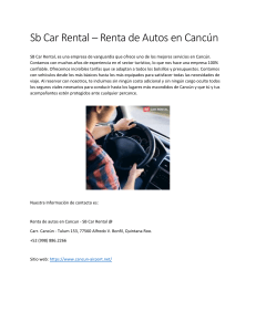 Renta de autos en cancun - SB Car Rental