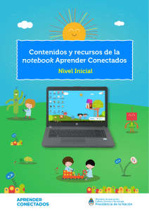 Contenidos y recursos de la notebook Aprender Conectados