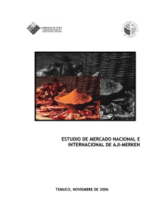 ESTUDIO DE MERCADO NACIONAL E INTERNACIONAL DE AJI