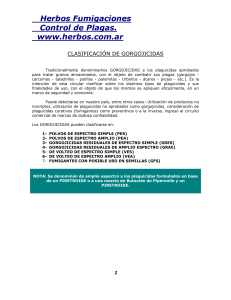 Herbos Fumigaciones y Control de Plagas.  www.herbos.com.ar