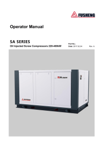 SA220-400 Operator manual 20170204