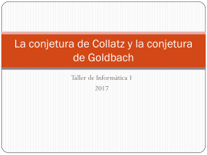 CONJETURA COLLATZ GOLDBACH-