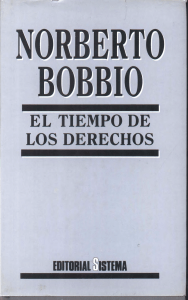 Bobbio- El Tiempo de Los Derechos(CC)