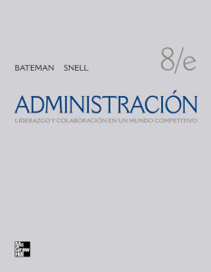 Administración  Bateman Snell -8ed