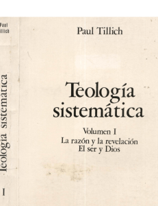 paul-tillich-teologia-sistematica-volumen-i