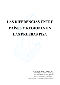 Diferencia entre países y regiones PISA (solo apartado 14 dedicado a sexo y género, pags 87-91)