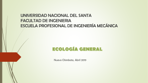 Ecología General2019