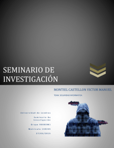 SEMINARIO DE INVESTIGACIÓN