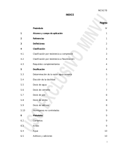 NCh170: Hormig&oacute;n - Requisitos Generales (Chile)
