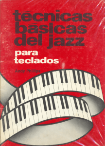 [Sheet Music - Piano] Jazz - Tecnicas Basicas Del Jazz Para Teclados, Andy Phillips