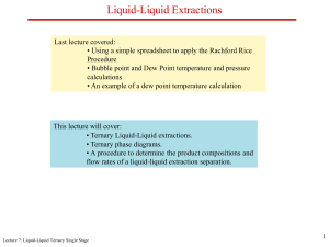 Liquid-Liquid Extractions lesson 7