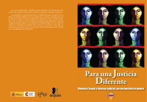 VIOLENCIA SEXUAL Y REFORMA JUDICIAL CON PERSPECTIVA DE GENERO - DEMUS, Estudio para la Defensa de los Derechos de la Mujer