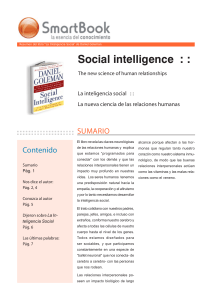 Smart Book (2006). Resumen de libro La inteligencia social.