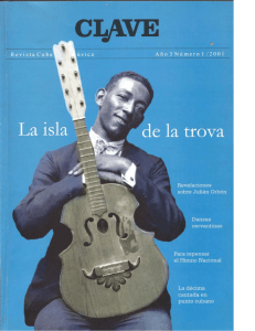 La Isla de la trova. Año 03 No 1 2001