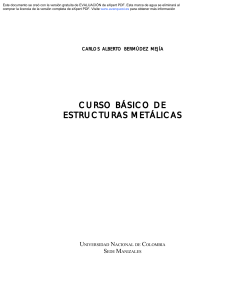 CURSO BASICO DE ESTRUCTURAS METALICA-BERMUDEZ