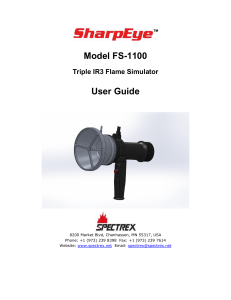 FS-1100 - 3IR -manual