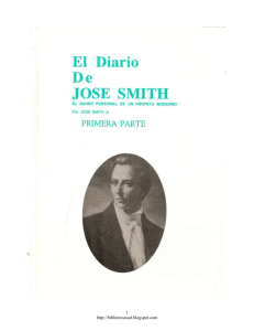 El Diario de Jose Smith - Primera Parte